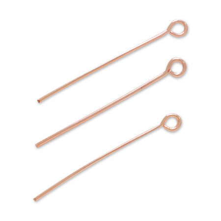 9 pin pink gold