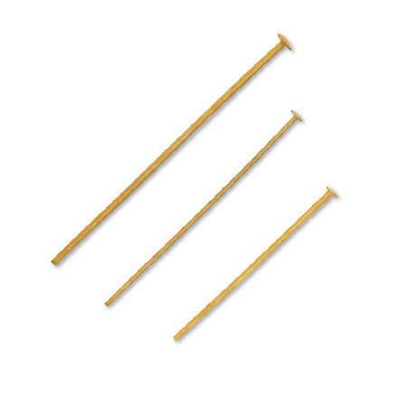 T-pin, gold.