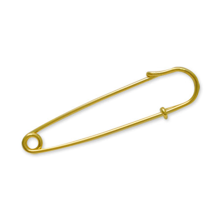 Kabuto pin gold