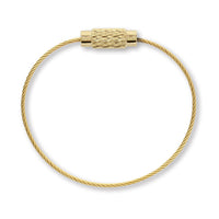Key chain wire gold