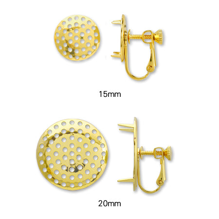 イヤリング シャワー 金古美