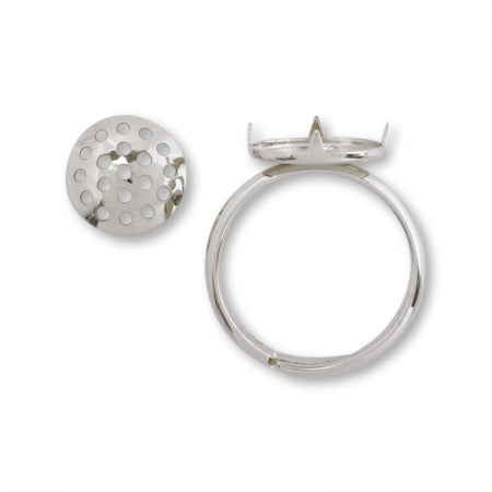 リング台 シャワー ロジウムカラー – 貴和製作所オンラインストア