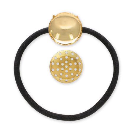 Hair fittings hair rubber shower black/G