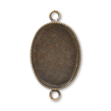 ミール皿2カン付(楕円) 金古美