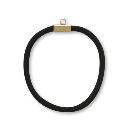 Hair fittings with hair elastic ring black/kinkobei