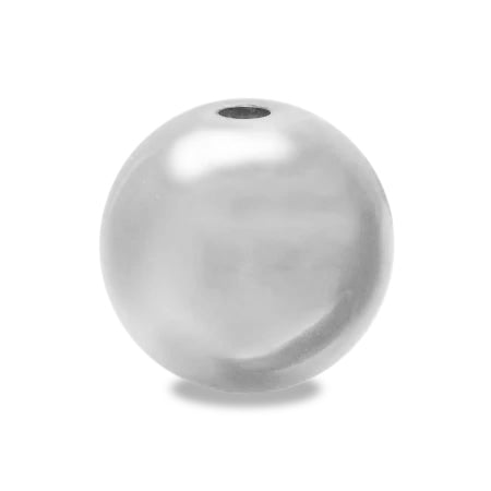 Copper ball rhodium color