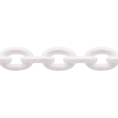 Plastic chain K-2 white