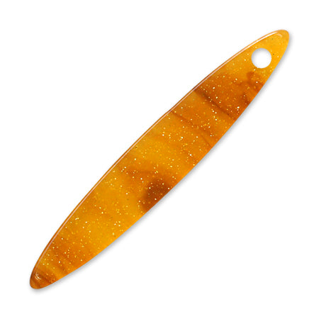 Obi-decoration plate ellipse 1-hole-horme ramme