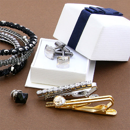 カフス 丸皿 ブラック