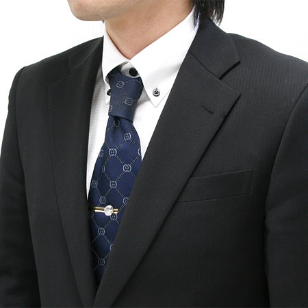 タイピン ワニ口 ゴールド