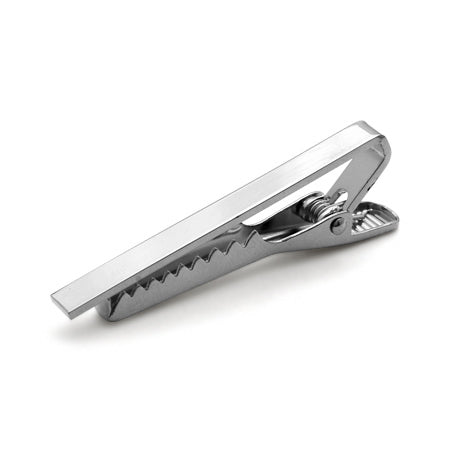 タイピン ワニ口 ロジウムカラー