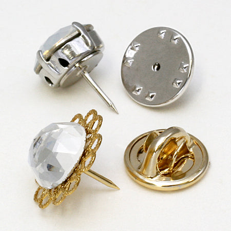 Chowtack set round plate nickel