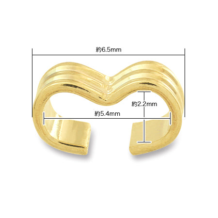 つなぎカン 30-2650 ゴールド