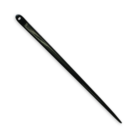 Hair fittings acrylic hairpin 1 hole black