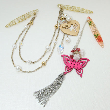 Netsuke string white/G