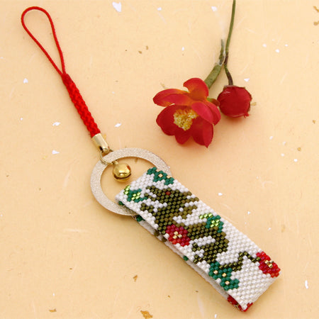 Embroidered cord red / g