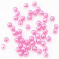 Acrylic pearl holeless