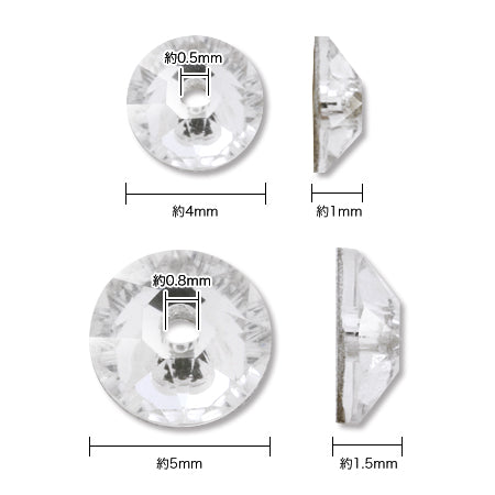 貴和クリスタル #3188 クリスタルシルバーナイト/unf