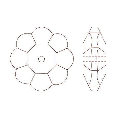 貴和クリスタル #3700 クリスタルヴィトラルミディアム