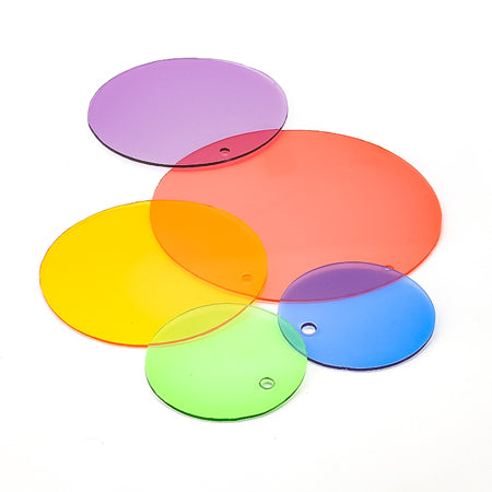 Vinyl parts round orange/yellow