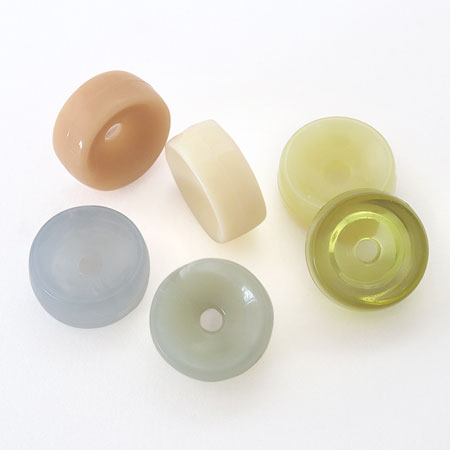 アクリル ドイツ製 ディスク2 アイボリー/ベージュ