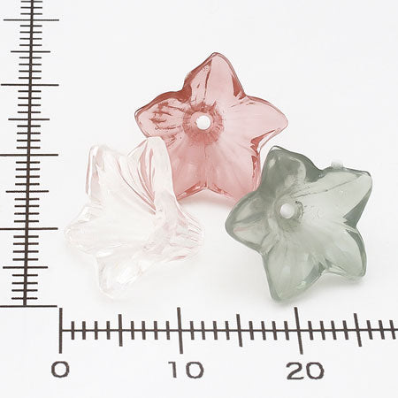 アクリル ドイツ製 花26 クリアソープナッツ