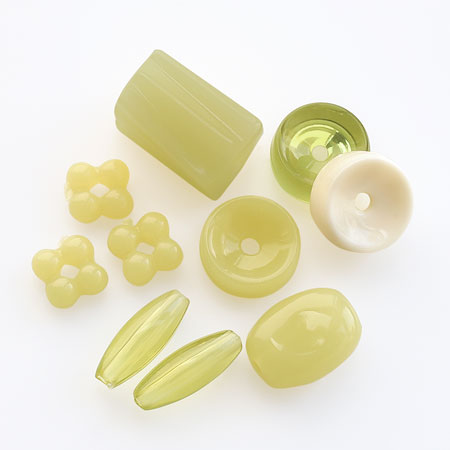 アクリル ドイツ製 ディスク2 アイボリー/ベージュ