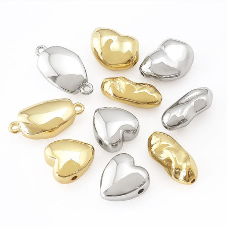 ジョイントパーツ 変形 2カン ロジウムカラー