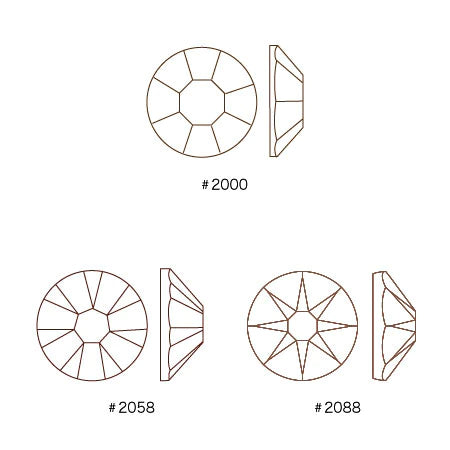 貴和クリスタル #2088 クリスタルデニムイグナイト