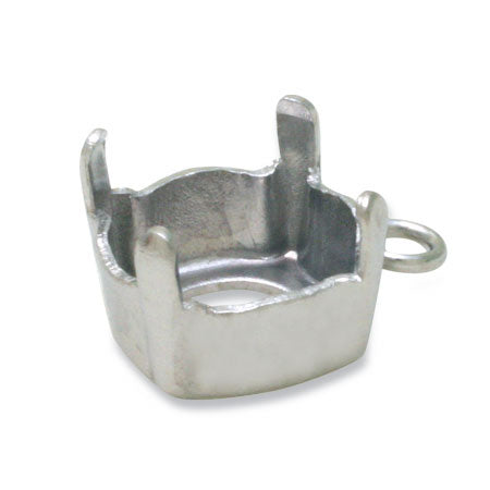 石座 #1028/#1088用1カン付 ロジウムカラー