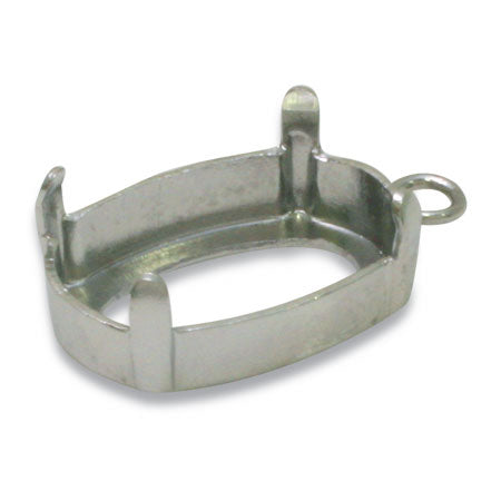 石座 #4100(#4120)/#4128用1カン付 ロジウムカラー