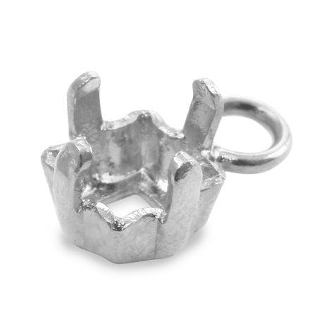 石座 #4428用1カン付 ロジウムカラー