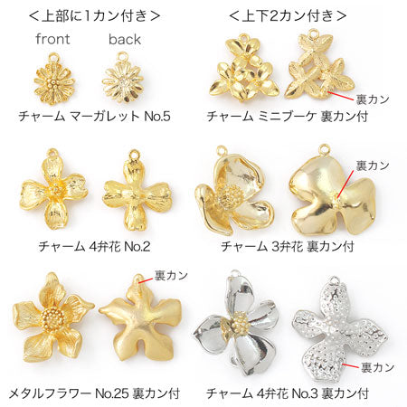 Charm 3: Blossom of Flowers and Gold