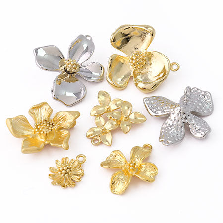 Charm 3: Blossom of Flowers and Gold