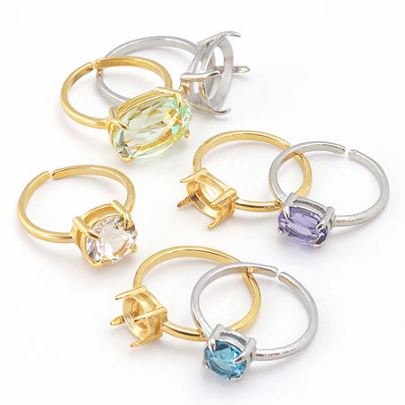 Gold Plated oval ring