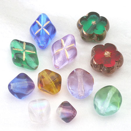 チェコ クロス ミックスオリーブアクア