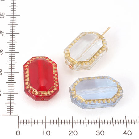 アクリル ドイツ製 クラシックオクタゴン ライトサファイヤ/G