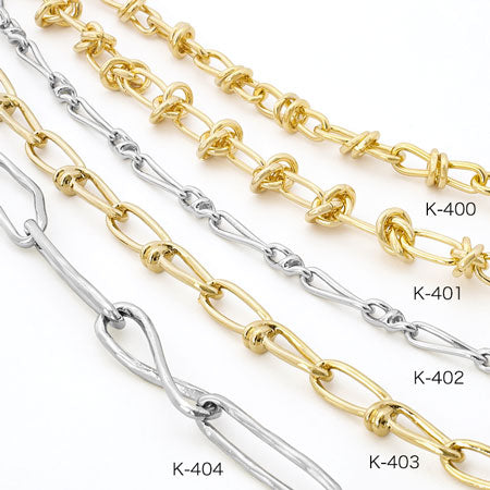 Chain K-402 Rhodium color