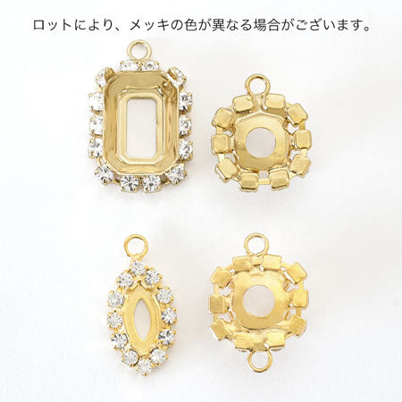 連爪石座 #4228 2カン付 ゴールド