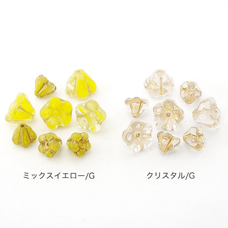 Czech Bellflower 3 Crystal/G