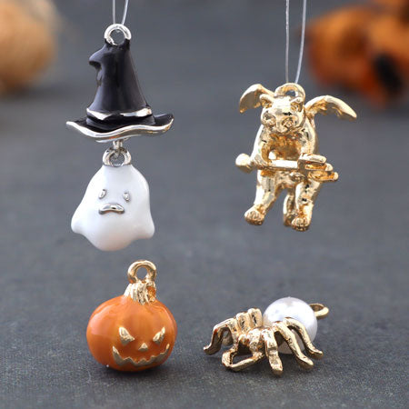 チャーム ハロウィンカボチャ No.3 オレンジ/G