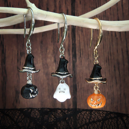 Charm Halloween Pumpkin No.3 Black/RC