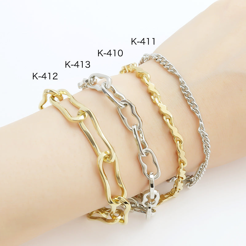 Chain K-410 Rhodium color