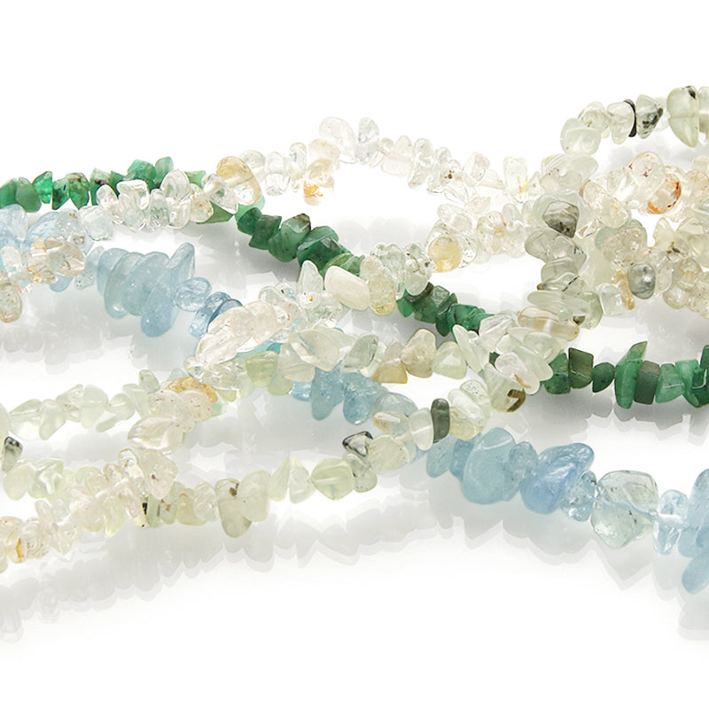 Natural stone Sazare aquamarine (dark) (natural)