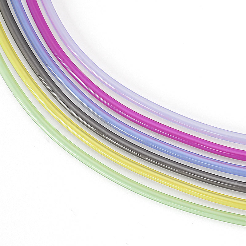 German PVC Code Tube Clear Green