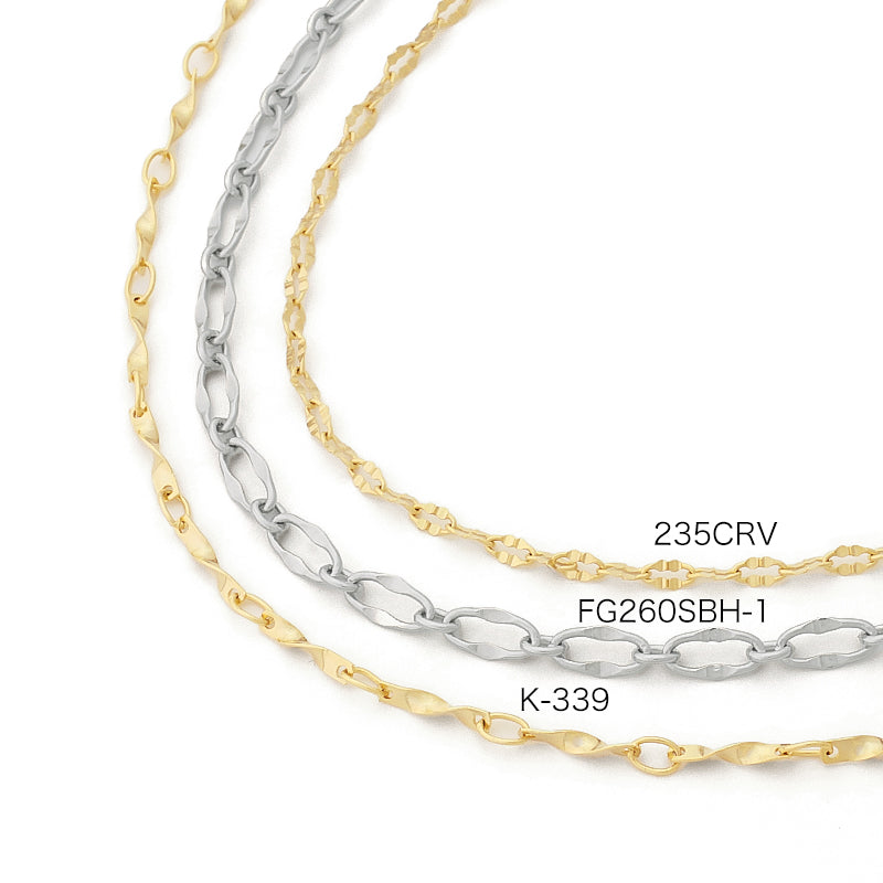 チェーンネックレス K-339 ゴールド