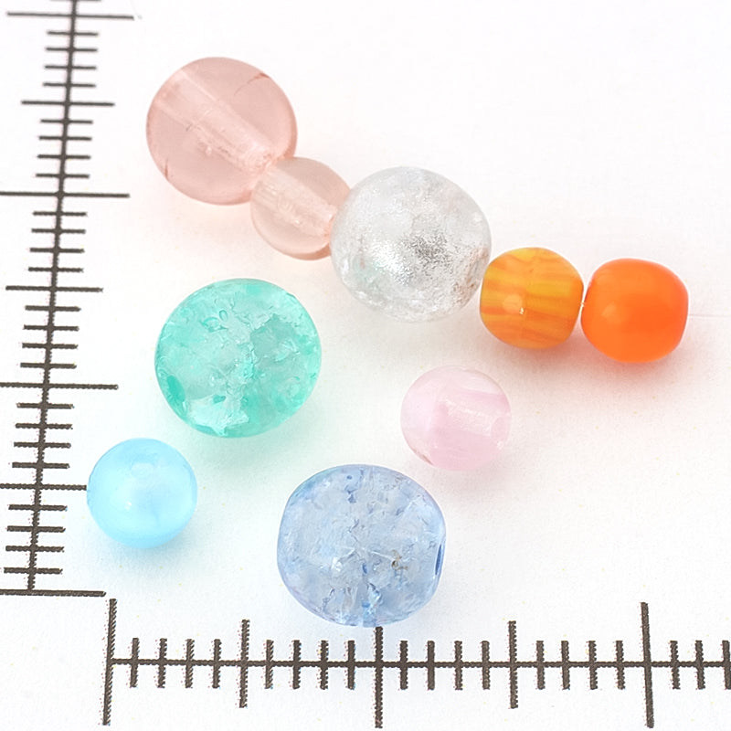 チェコ ラウンド ライトサファイヤクラック