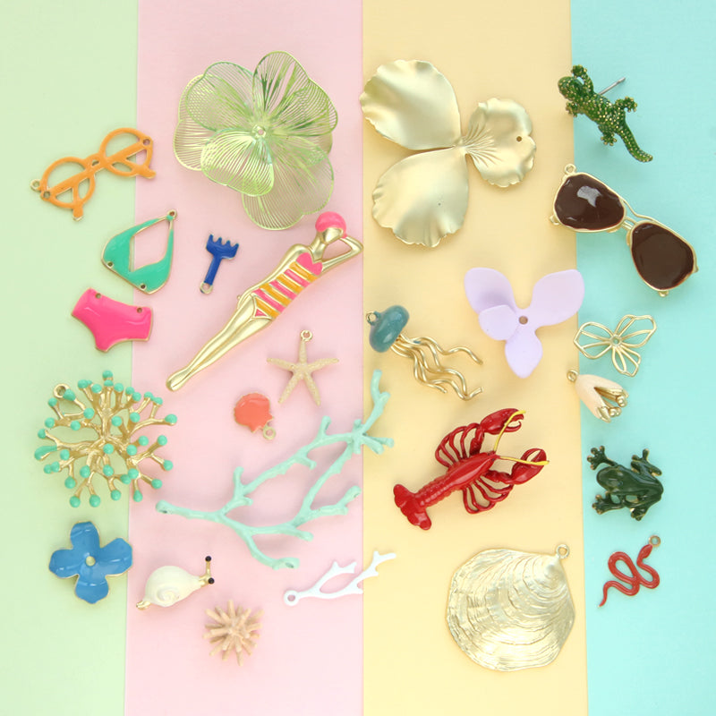 スペインパーツ 3弁花  No.1 ライラックマット