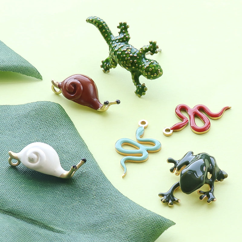 Spanish parts with snail back brown/mg