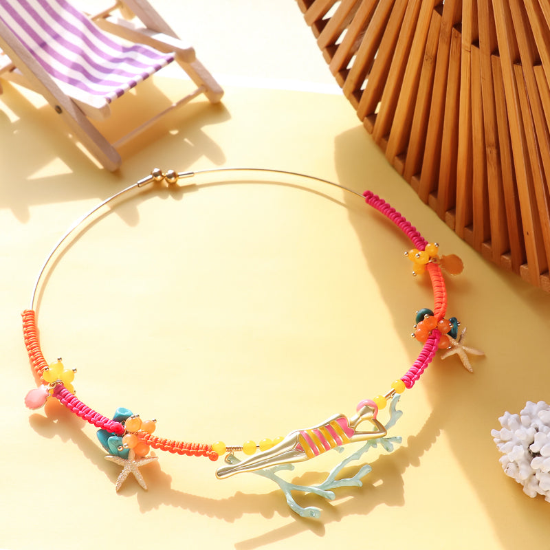 Spanish Charm Shell No.2 Coral/MG